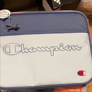 Champion Navy and Light Gray Bag